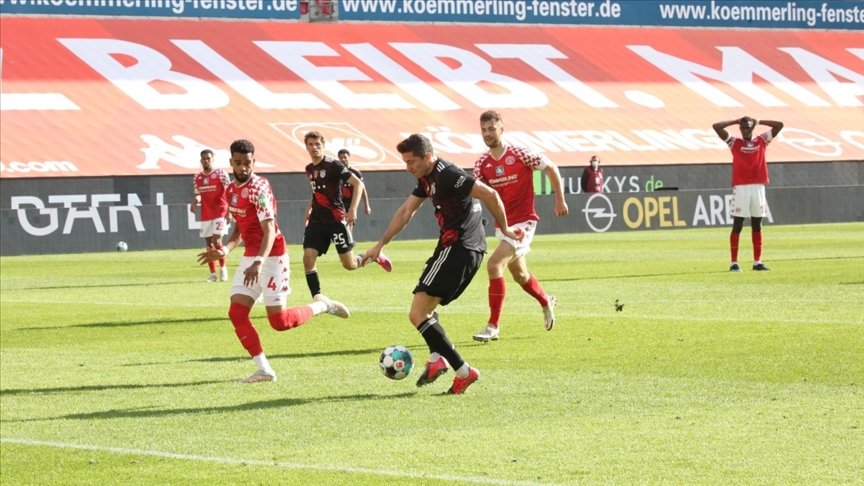 Lider Bayern Münih, deplasmanda Mainz 05’e 2-1 yenildi