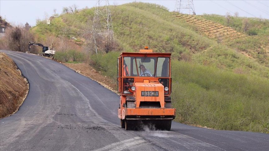 Çöken Batı Karadeniz bağlantı yolunda alternatif yol yarın ulaşıma açılacak