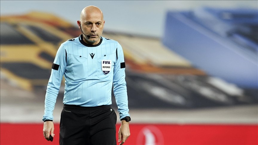 FIFA kokartlı hakem Cüneyt Çakır’ın 3. Avrupa Şampiyonası gururu