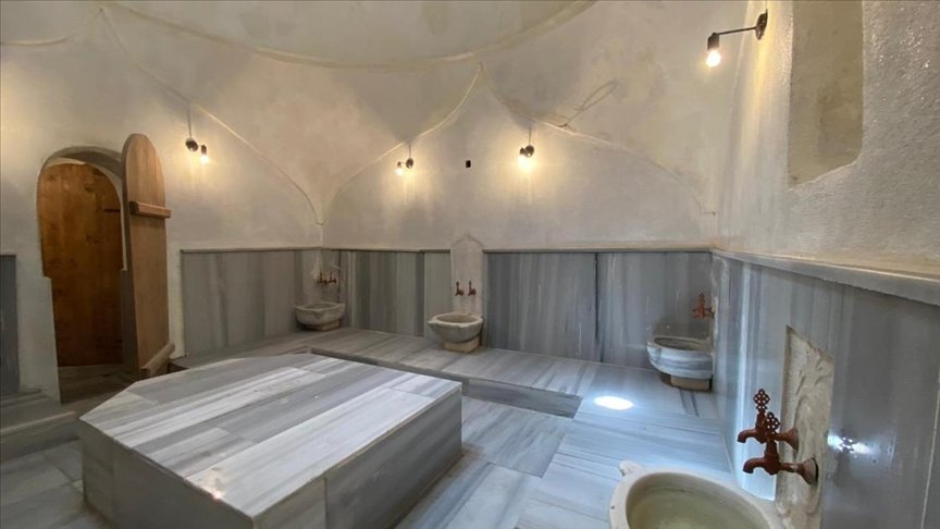 Bartın’da 131 yıllık hamam turizme kazandırıldı