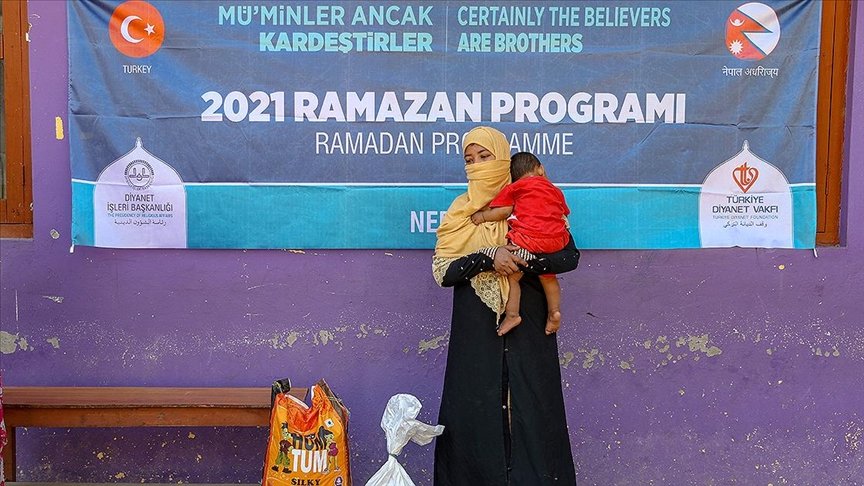 Türkiye’den uzanan yardım eli Nepal’deki ihtiyaç sahiplerine ulaştı