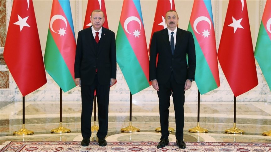 Cumhurbaşkanı Erdoğan, Azerbaycan Cumhurbaşkanı Aliyev ile telefonda görüştü