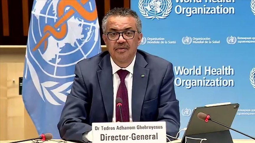 DSÖ Genel Direktörü Ghebreyesus: Türkiye  2021’in Uluslararası Sağlık Çalışanları Yılı olmasının ‘güçlü bir kahramanı’