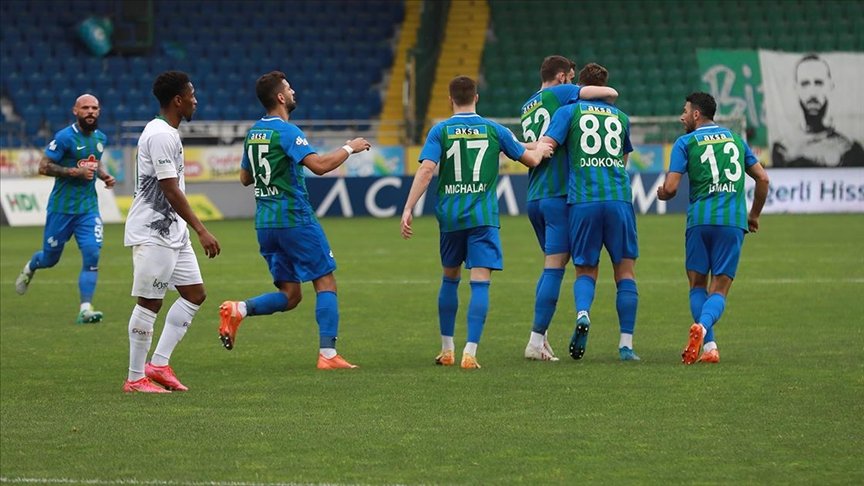 Gol düellosunda kazanan Çaykur Rizespor