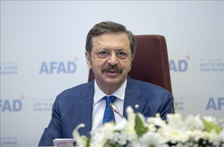 TOBB Başkanı Hisarcıklıoğlu, AA’nın 101.  kuruluş yıl dönümünü kutladı