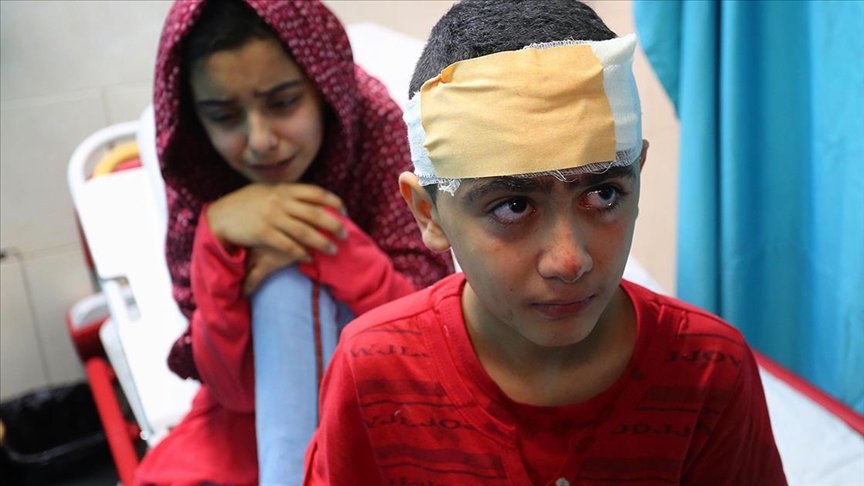 Save The Children: Gazze’de saatte üç çocuk yaralanıyor