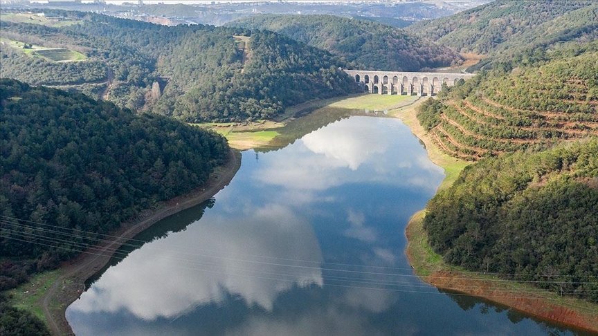 İstanbul’un barajlarındaki doluluk oranı yüzde 76,84 seviyesinde