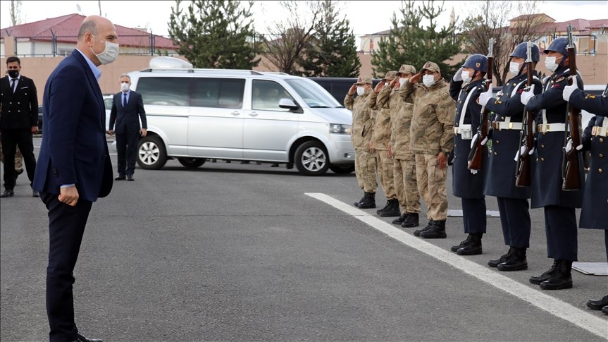 İçişleri Bakanı Süleyman Soylu Ağrı’daki Yaygınyurt Yaşam Kulesi’ni inceledi