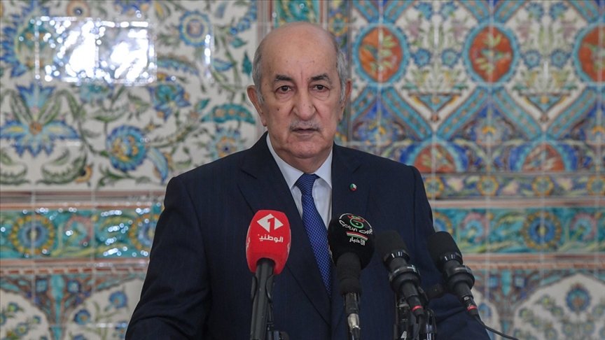Cezayir Cumhurbaşkanı Tebbun: Filistin halkı temiz ve kutsal Kudüs’te işgal ve gaspa karşı direniyor