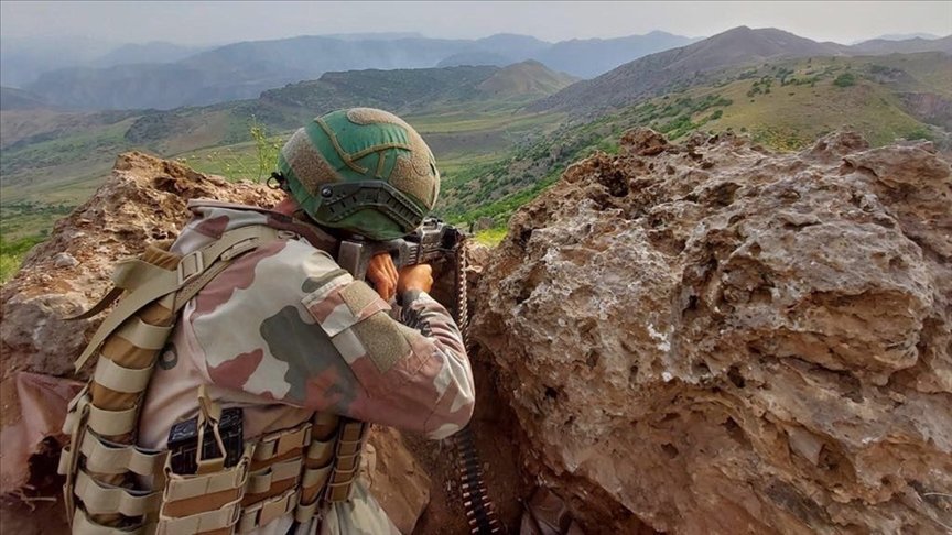 Irak’ın kuzeyinde 2 PKK’lı terörist etkisiz hale getirildi