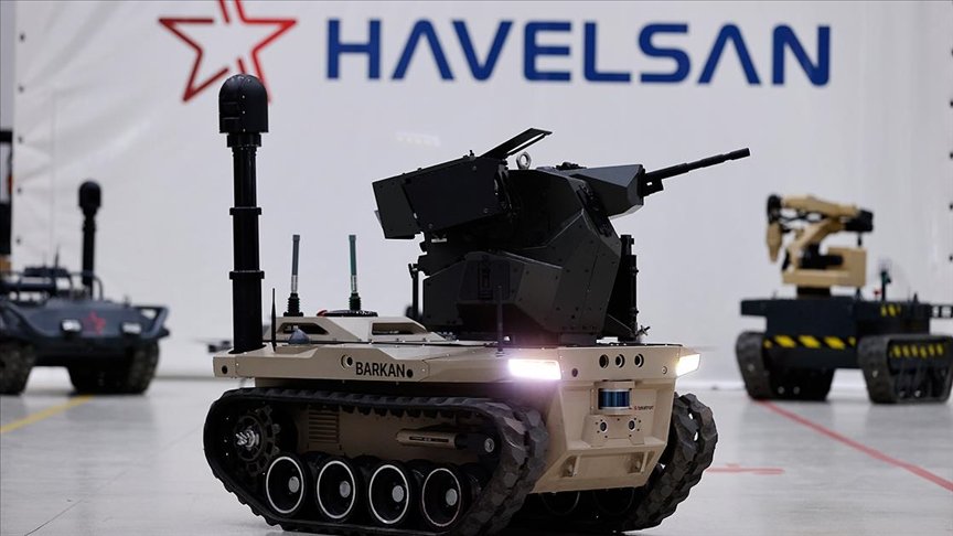 Dijital birliğin robot askeri Barkan göreve hazırlanıyor