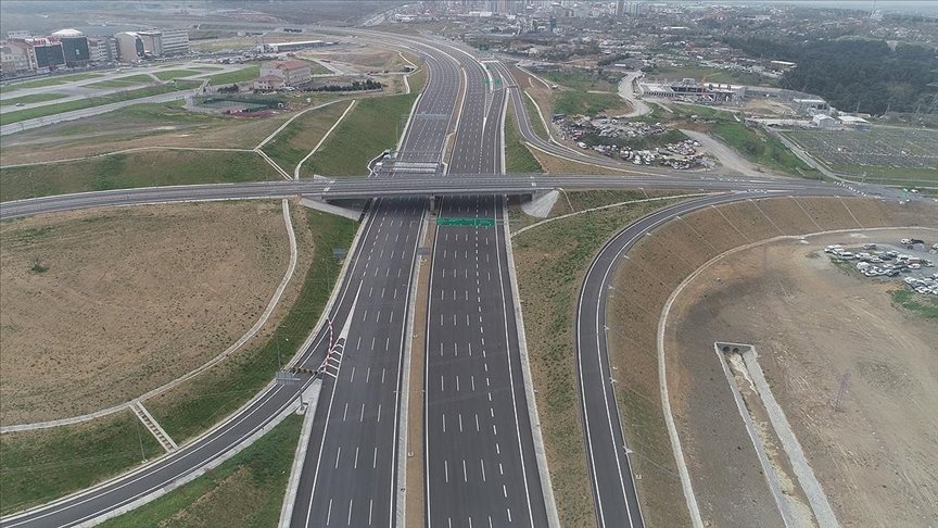 Kuzey Marmara Otoyolu Projesi’nin son kesiminin açılışı için geri sayım başladı