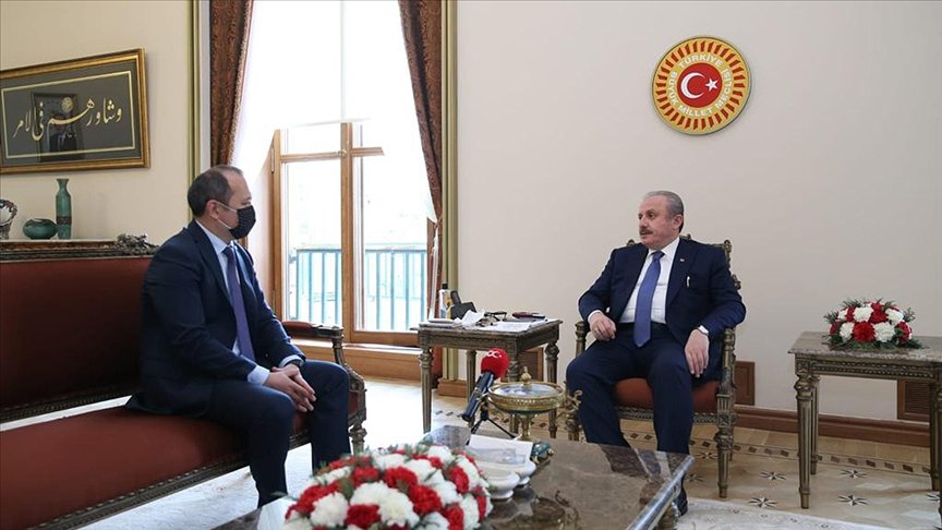 TBMM Başkanı Şentop: Kırgızistan ve Tacikistan arasındaki sorunların kalıcı çözümü için adımlar atılması temennimiz