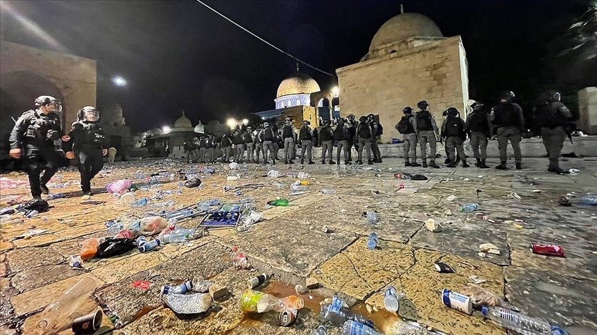 Arap ülkelerinden İsrail’in Doğu Kudüs’teki Filistinlilere yönelik saldırılarına kınama
