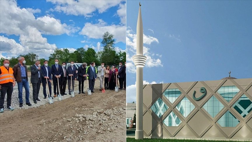 Almanya’da yeni bir cami ve kültür merkezinin temeli atıldı