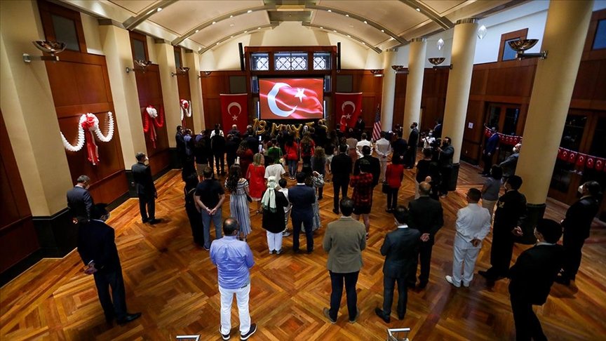 Washington’da 19 Mayıs Atatürk’ü Anma, Gençlik ve Spor Bayramı kutlaması yapıldı