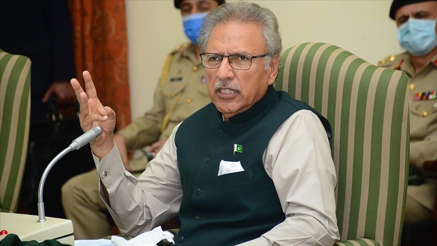 Pakistan Cumhurbaşkanı Alvi İsrail’in Filistinlilere yönelik saldırılarını şiddetle kınadı