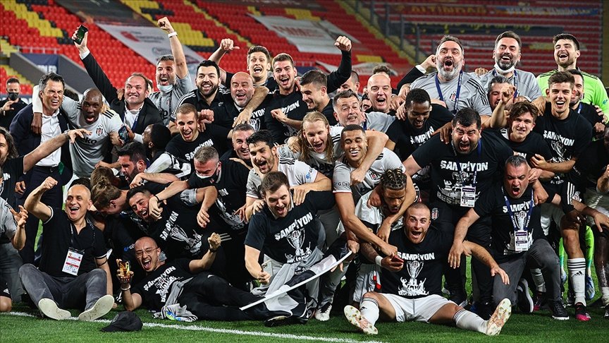Şampiyon Beşiktaş’ta keyifler yerinde