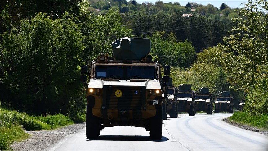 ‘Steadfast Defender 21’ NATO tatbikatı için yola çıkan birlikler Bükreş’e ulaştı