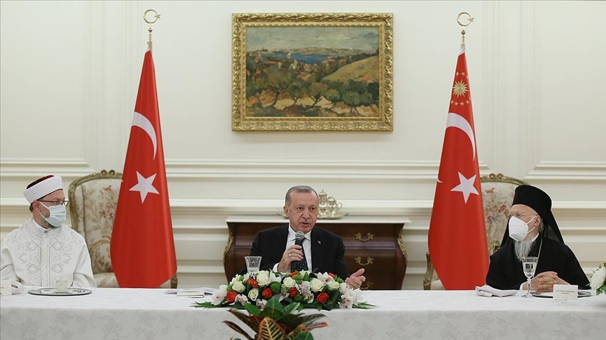 Azınlık cemaatleri temsilcilerinden Cumhurbaşkanı Erdoğan’a teşekkür