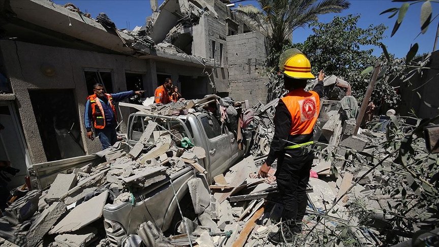 İsrail’in Gazze’ye düzenlediği saldırılarda hayatını kaybedenlerin sayısı 61’i çocuk, 213’e yükseldi