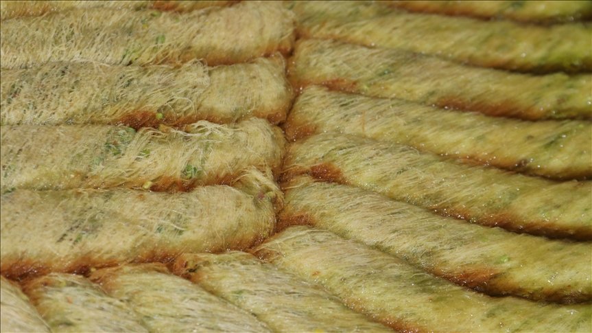 Diyarbakır’ın tescilli burma kadayıfı Ramazan Bayramı’na da lezzet katacak