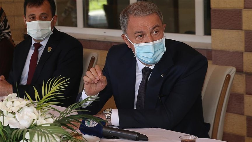 Milli Savunma Bakanı Akar: Operasyonlarımız en son terörist etkisiz hale getirilinceye kadar devam edecek
