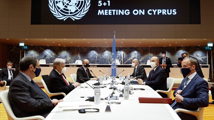 Cenevre’de 5+1 gayriresmi Kıbrıs konferansına KKTC Cumhurbaşkanı Tatar’ın sunduğu 6 maddelik öneri damga vurdu