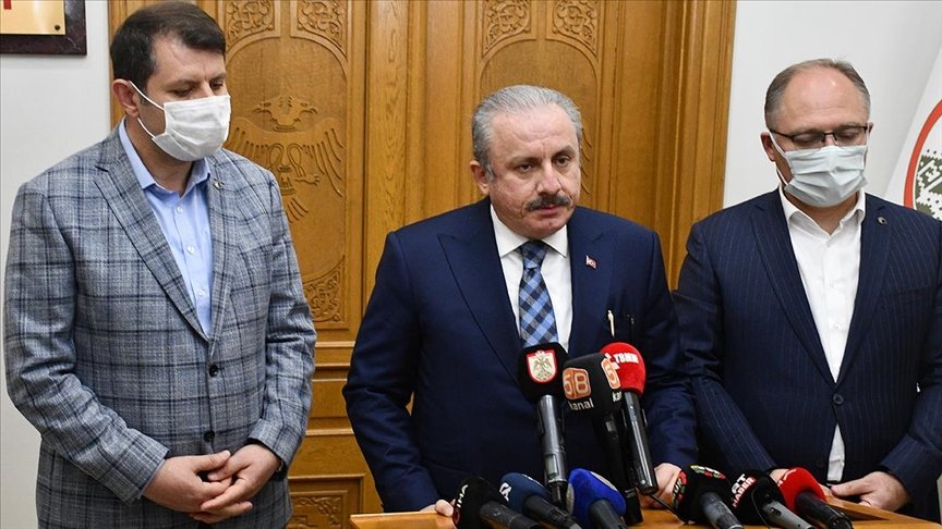 TBMM Başkanı Şentop: Mescid-i Aksa’da ibadet eden insanlara saldırı bir vahşettir