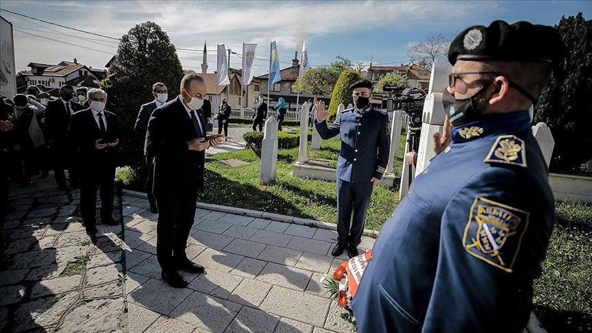 Dışişleri Bakanı Çavuşoğlu, Saraybosna’daki temaslarına başladı