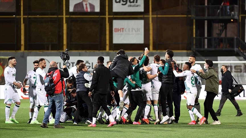 Giresun’da 44 yllık Süper Lig hasreti sona erdi
