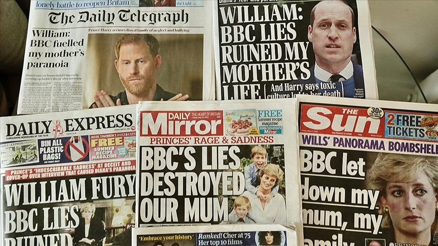Prens William ve Prens Harry, BBC’yi ‘anneleri Prenses Diana’nın ölümüne katkı yapmak’la suçladı