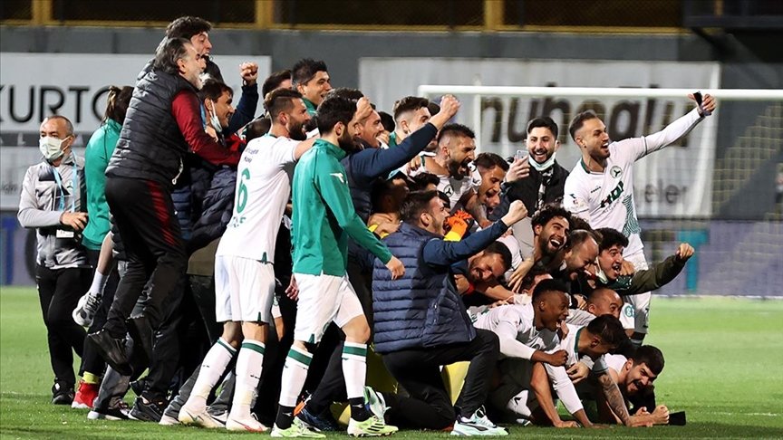 GZT Giresunspor’un 44 yıllık Süper Lig hayali gerçek oldu