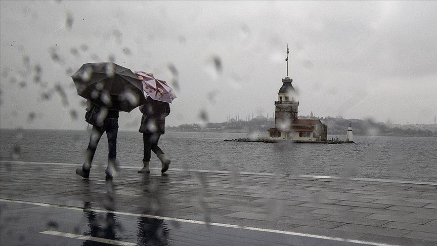 Marmara Bölgesi’ndeki 7 ilde sağanak ve gök gürültülü sağanak bekleniyor