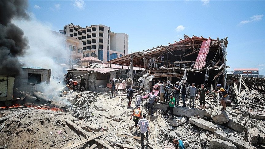 Uluslararası gazeteciler, İsrail’in Filistin’deki saldırılarını değerlendirdi
