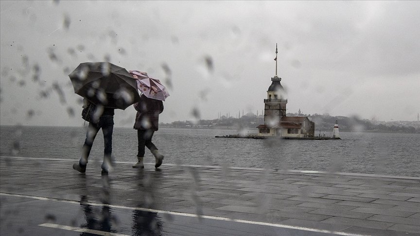 İstanbul’da kuvvetli sağanak bekleniyor