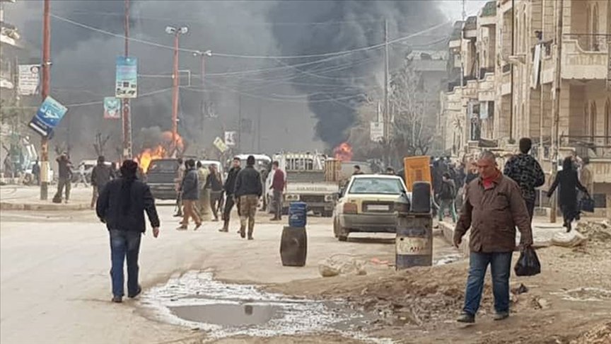 Afrin’de iftar öncesi terör saldırısı: 5 çocuk yaralandı