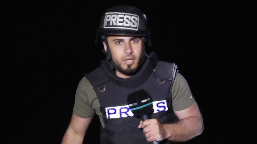 İsrail’in Gazze bombardımanının tanığı TRT muhabiri Berhum AA’ya konuştu: Patlamanın şiddetiyle metrelerce savruldum