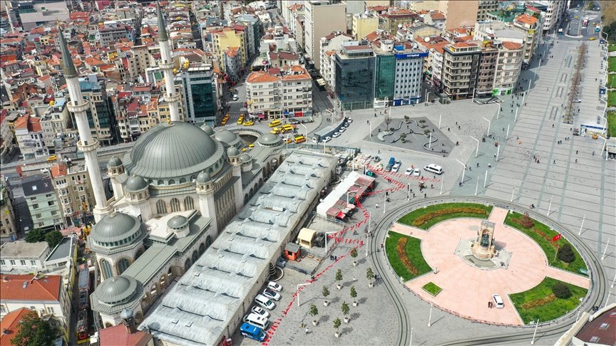 Cumhurbaşkanı Erdoğan’dan Taksim Camisi paylaşımı