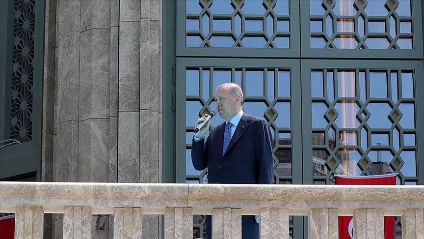 Cumhurbaşkanı Erdoğan: Taksim Camii’mizin hayırlara vesile olmasını diliyorum