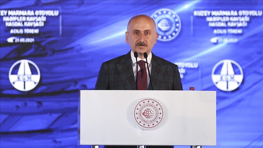 ‘Kuzey Marmara Otoyolu’nun toplam uzunluğu 443 kilometreye ulaşacak’