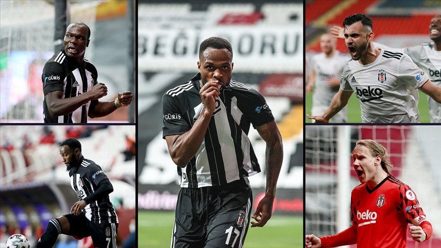 Şampiyon Beşiktaş’ta 5 futbolcu hücuma büyük katkı verdi