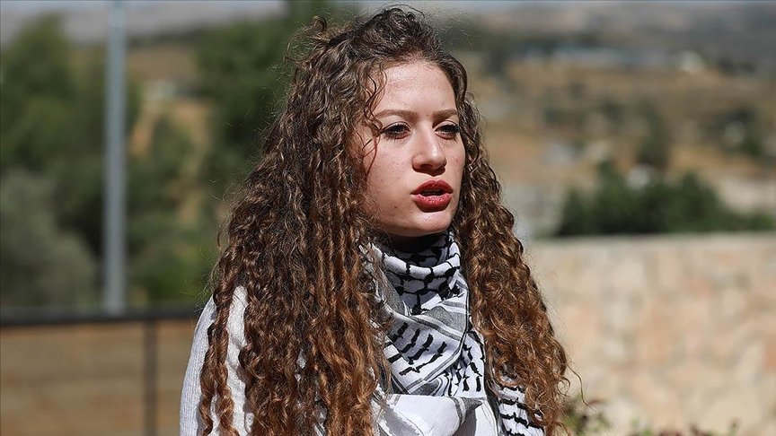‘Filistin’in cesur kızı’ Temimi dünyaya seslendi: Filistinli kadınlara da diğerleri gibi sahip çıkın