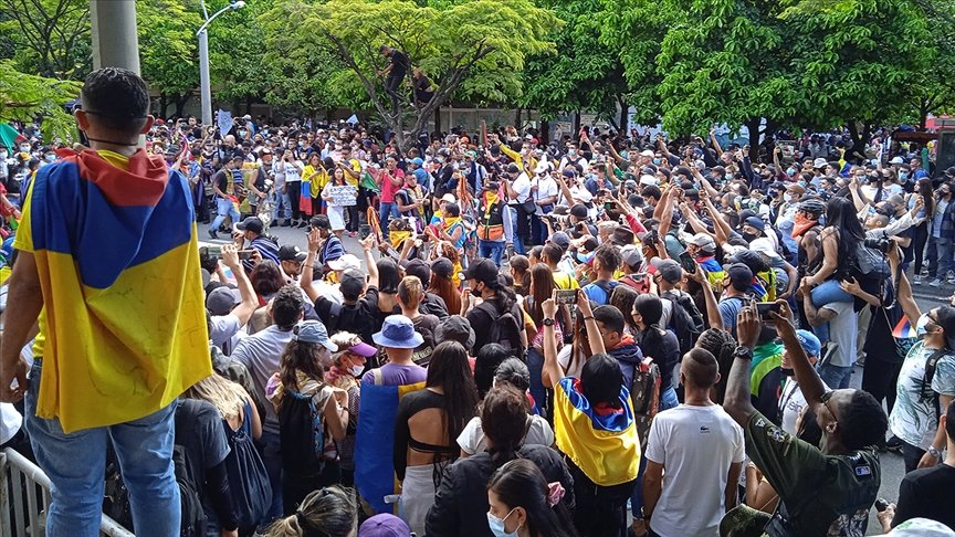 Kolombiya’da hükümet karşıtı protestolar devam ediyor