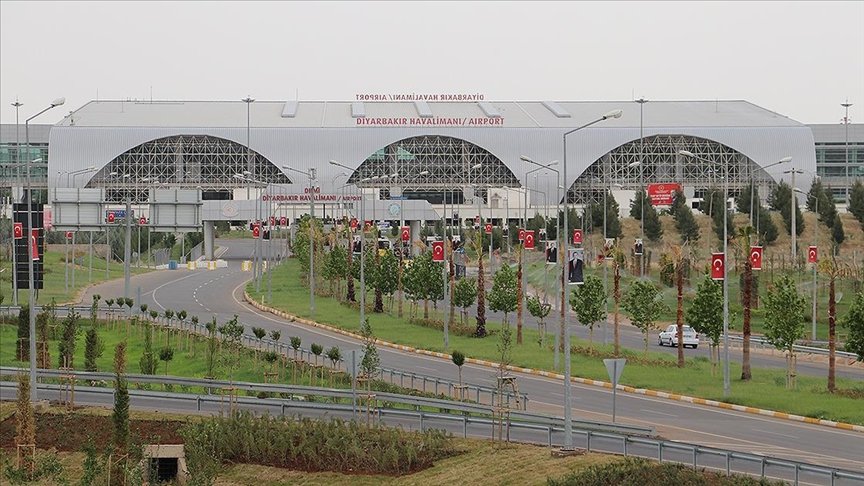 Diyarbakır Havalimanı ana pistte bakım onarım çalışması nedeniyle 24 Haziran’a kadar kapatılacak