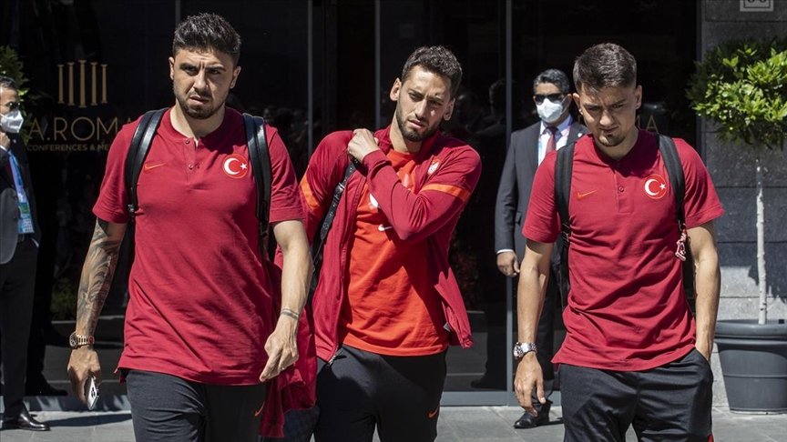 A Milli Takım Roma’da kaldığı otelden ayrıldı