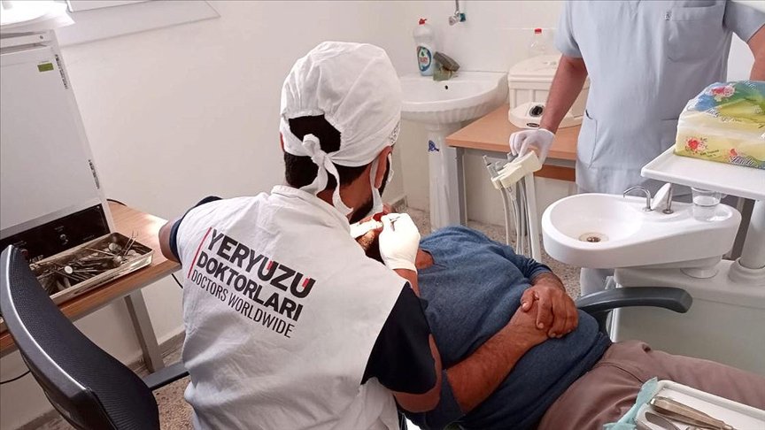 Yeryüzü Doktorları son 5 ayda Tel Abyad’da 8 binden fazla sivile sağlık hizmeti sundu