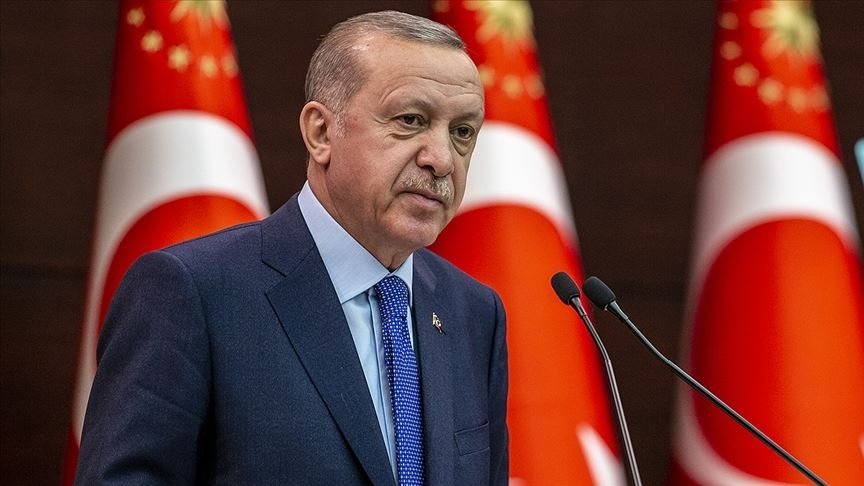 Cumhurbaşkanı Erdoğan’dan şehit ailelerine başsağlığı mesajı