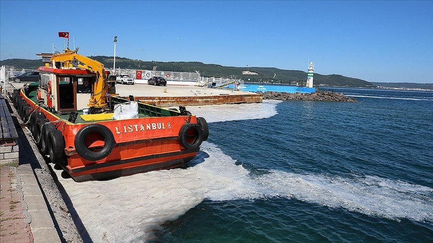 Çanakkale Boğazı’nda müsilaj yoğunluğu artıyor