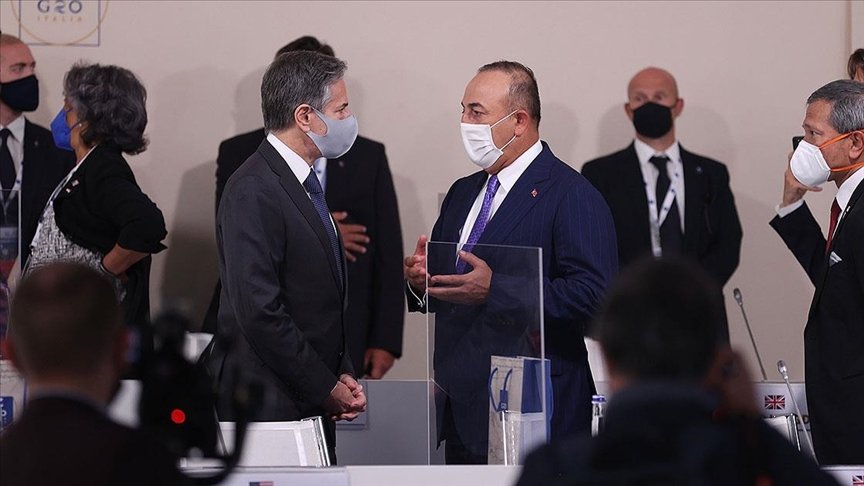 Dışişleri Bakanı Çavuşoğlu, G20 Dışişleri Bakanları Toplantısı’nda ikili temaslarda bulundu